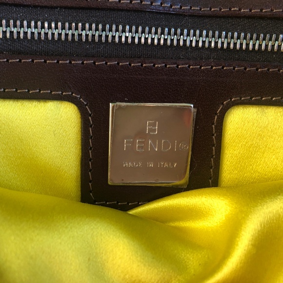 AuthVintage Fendi Straw Bag Baguette - Picture 8 of 8
